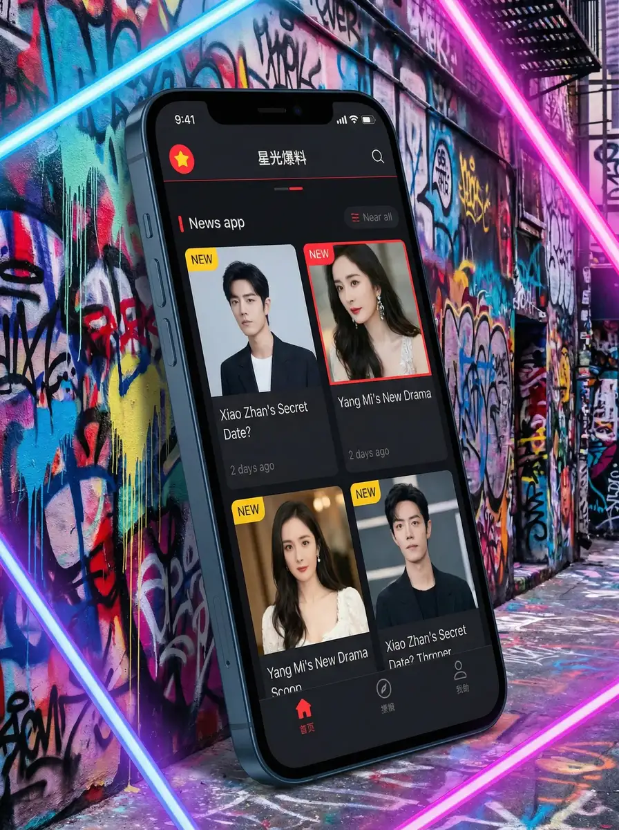 达利集团许世辉 APP界面展示 - 掌上吃瓜神器